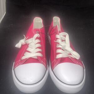 Women's Sneakers Pink Epic Step Canvas Tennis Shoes Sz 11 US Excellent Condition